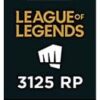 League Of Legends 3125 Riot Points